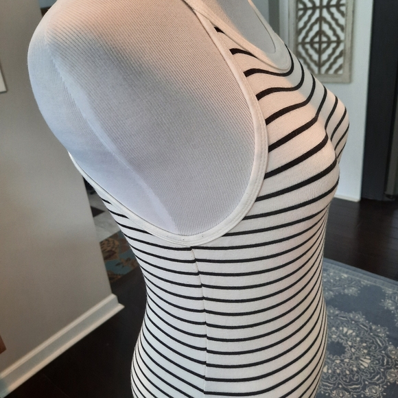 Garage Striped Body Con Casual Dress •Size Medium - Picture 2 of 5
